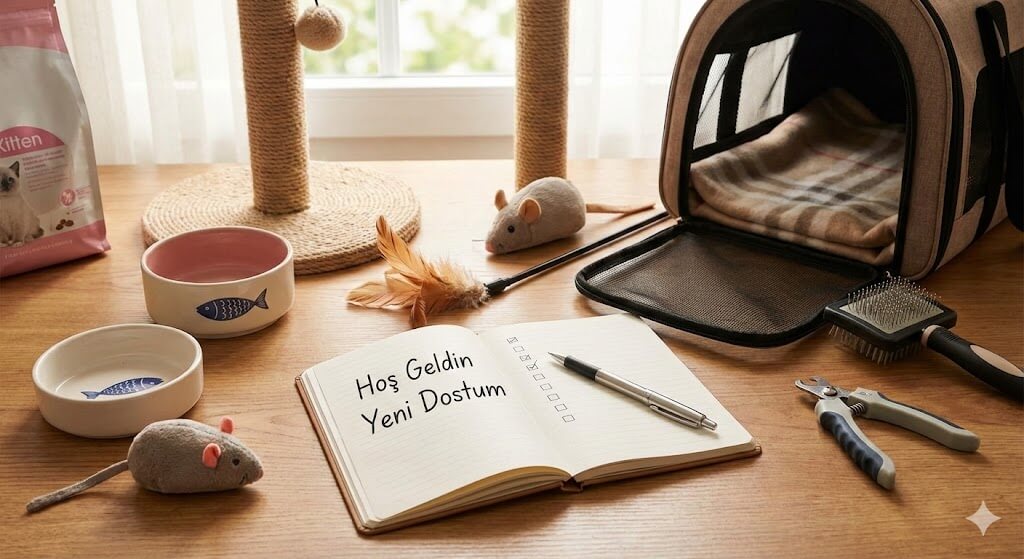 Yeni Başlayanlar İçin Kedi İhtiyaç Listesi: Eve Gelmeden Önce Alınması Gerekenler