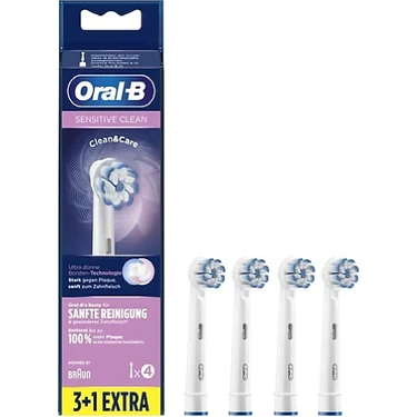 Oral-B Sensitive Ultra Thin 4'Lü Şarjlı Diş Fırçası Yedek