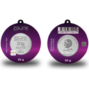 GMR 20  Gram Gümüş