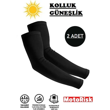 Kol Çorabı Güneş Korumalı Motosiklet Bisiklet Kolluk