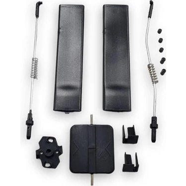 After Vw Volkswagen Caddy 2011-2015 Yan Sürgülü Cam Mandalı Tamir Takımı