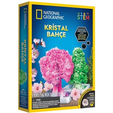 NAT00002 National Geographic Kristal Bahçe Kiti - Trcrysgrdn +8