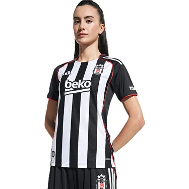 adidas Beşiktaş JK 25/26 Kadın Siyah Deplasman Futbol