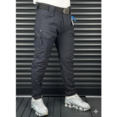 ADV Store Unısex Softshell Su Dayanıklı ve Rüzgar Geçirmez Içi Polarlı Kışlık Taktik