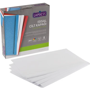 Lamiess 30 mm Isısal Cilt Kapağı Beyaz 25