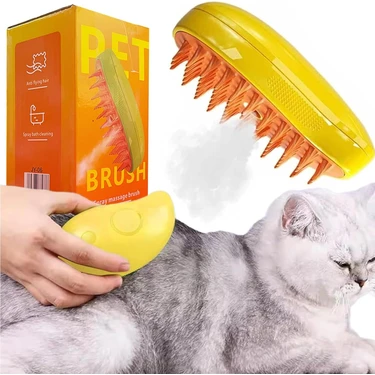 Pet Brush Buharlı Kedi Köpek