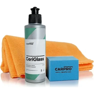 Carpro Ceriglass Kit Polish Cam Pastasi Seti