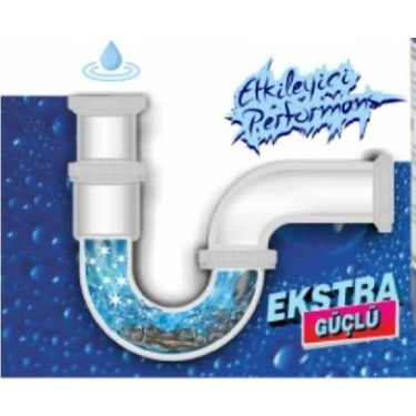 Kl Home 500GR-Profesyonel Seri Temizlik Lavabo- Wc -Banyo Boru Açıcı  Gider Sorunları