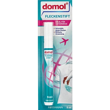 Domol 4 ml Leke Çıkarıcı Kalem - Yağ, Kahve ve Çay Lekelerine Karşı Etkili ve Pratik Kullanım,