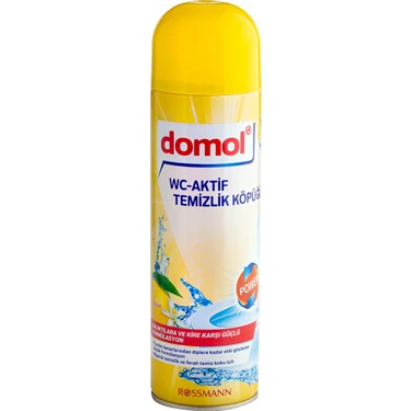 Domol Limon Özlü Tuvalet Temizleyici Köpük 500 ml - Derinlemesine Etkili