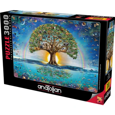 Anatolian 3000 Parçalık Puzzle - Hayat Ağacı