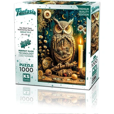 Ks Puzzle 20849 Puzzle 1000 The Silent Town Watched By The