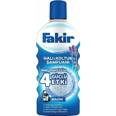 Fakir Halı ve Koltuk Şampuanı - Makine Kullanımı için, Lavanta Aromalı, Nano Teknoloji ile