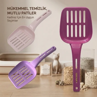 Akıllı Durak Plastik Kedi Kumu