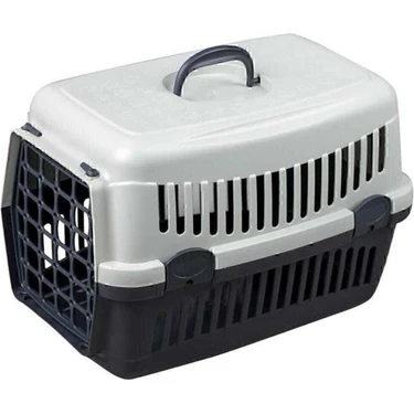 Gri Kedi Köpek Taşıma Çantası
