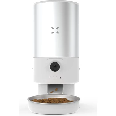 Xenon Smart Akıllı Otomatik Kedi Köpek Sesli Iletişimli Paslanmaz Çelik Kaseli Kameralı 5LT Hazneli
