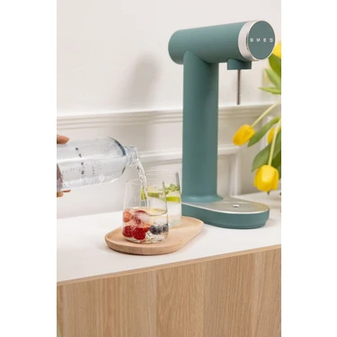 Smeg Soda Makinesi Tritan™ Renew Mat Emerald