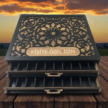 Ecce Çekmeceli 2 Katlı 20 Li Tesbih