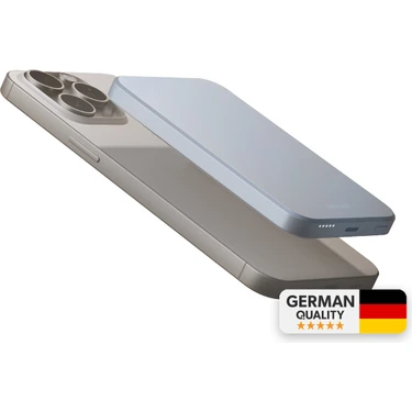 Woyax Magsafe Powerbank 5000mAh Slim Hızlı Taşınabilir Batarya iPhone 11 12 13 14 15 16 17 Pro Max