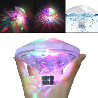 Twin Store Sualtı Gece Lambası Banyo Yüzme Havuz LED