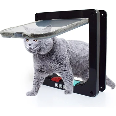 Star Shopp Büyük Evcil Hayvan Kapısı Kedi Kapısı 25 x 23,5 cm(Yurt