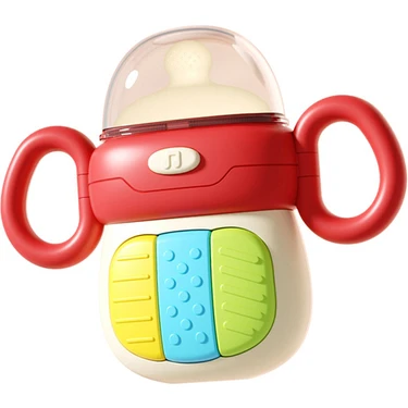 Learning Fun Işıklı Müzikli Duyusal Oyuncak Dişlik Biberon Şeklinde Bebek