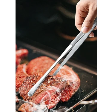 Kolaycalışveriş Barbekü Maşa Cımbızı - Et Kızartma Maşası - Profesyonel Masterchef Cımbız