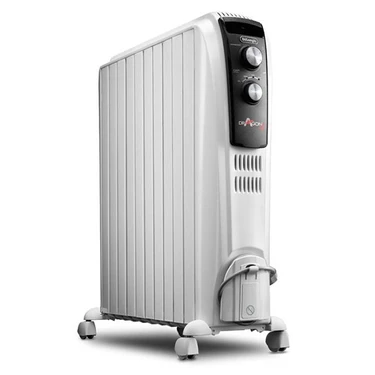 DeLonghi Dragon4 2500 W Termostat Kontrollü 10 Dilim Yağlı Radyatör ile Güvenli