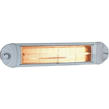 Awox Infrared Isıtıcı Soba 2500W Açık Alanlar İçin Ekonomik Beyaz