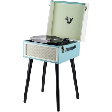 KTOOLS Retro K216 Mavi Pikap Şık Tasarım ve Nostaljik Atmosfer ile Müzik Keyfi