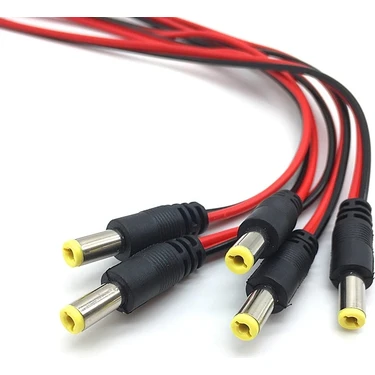 Ayfekam 30'lu Cctv Güvenlik Kamera 12 Dc Power Jak Jack- Kalın