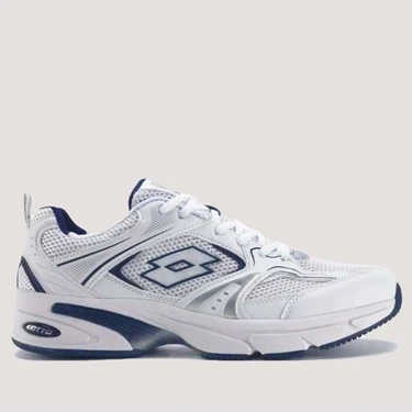 Lotto Athens Wmn 4pr Unisex Spor Ayakkabı - Beyaz-Lacivert - 38 Mevsimlik Kullanım