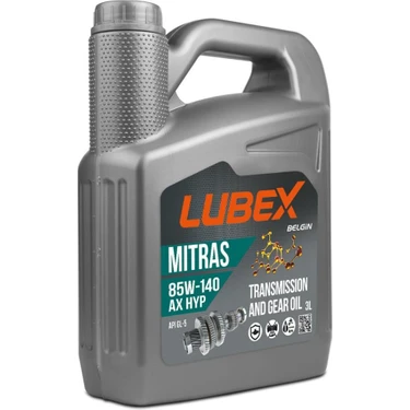 Lubex Mitras AX HYP 85W-140 3 Litre Şanzıman Yağı ( Üretim Yılı: 2021