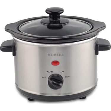 Kumtel Yavaş Pişirici Slow Cooker Elektrikli Güveç 120W