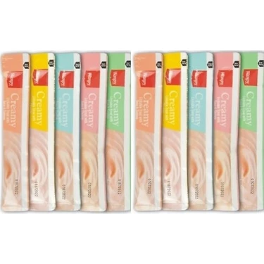 Wanpy Creamy Cat Treat Karışık Krema Sıvı Kedi Ödül Maması 14 gr x 10