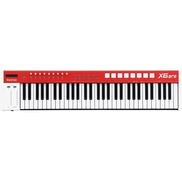 Midiplus 10 0033 X6 Pro Mıdı Klavye | 61 Tuşlu Alüminyum Kasa Dahili