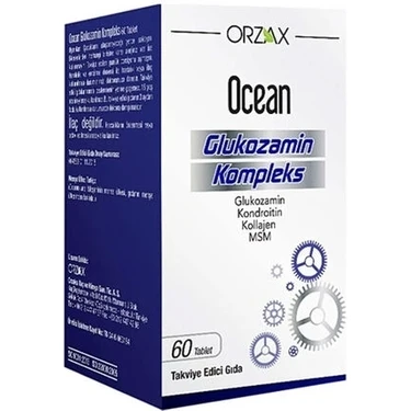 Orzax Ocean Glukozamin Kompleks 60