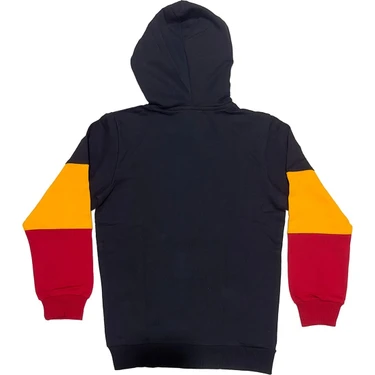 Galatasaray  Lisanslı Logo Siyah Kapüşonlu Çocuk