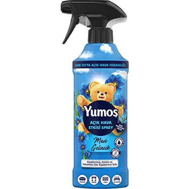 Yumoş Mavi Gelincik Açık Hava Etkisi Sprey 430 ml Su Bazlı Ferahlatıcı
