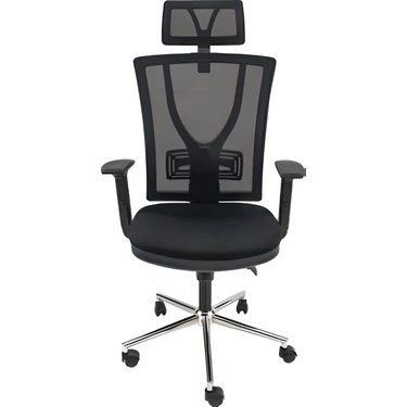 Evvon Başlıklı Çalışma Sandalyesi - Yönetici Koltuğu - Ofis Çalışma