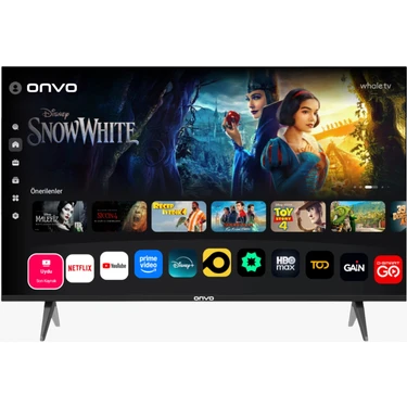 Onvo 43VQ80F2FA 43'' 109 Ekran Uydu Alıcılı Full HD WhaleOS QLED