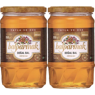 Balparmak Yayla ve Ova Çiçek Balı 850 g X 2 Doğal İçerik ve Yüksek Kalite ile Türkiye