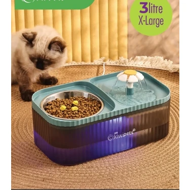 Kiwi Kpf-10548 Mama Kabı ve Otomatik Evcil Hayvan Su