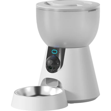 Akıllı Otomatik Mama Kabı – 4l, Hd Kameralı, Uygulama Kontrollü, Zaman Ayarlı, Kedi ve Köpekler