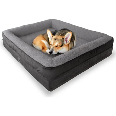Jungolica Pet Products Felix, Visco Süngerli, Ultra Yumuşak, %100 Su Geçirmez, Çıkarılabilir