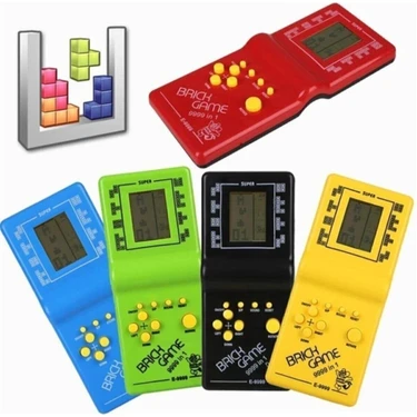 Brother Toys Nostalji Oyuncak El Atarisi Orjinal Tetris Brick Game 1 Adet Karışık