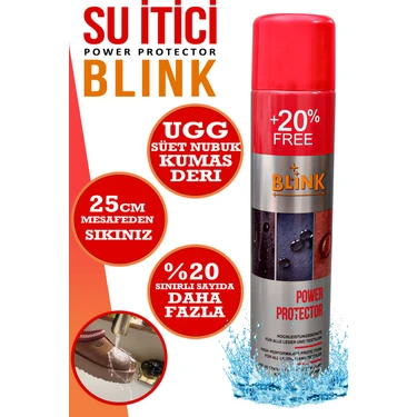 Blink Power Protector Deri-Tekstil Su İtici Sprey Bakım Ürünü 250