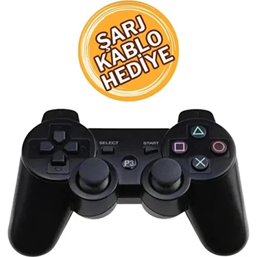 Dinç Store 44 Ps3 Kablosuz Analog Oyun Kolu Oyuncu Konsolu Dualshock Wireless Joystick Controller
