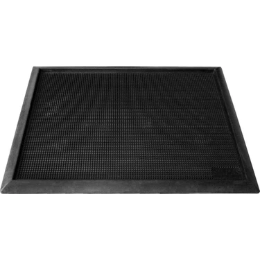 Image Kauçuk Havuzlu Hijyen Kapı Önü Paspası - Çivi Desen - 70 X 90