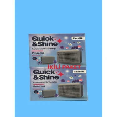 Arçelik Quick&shine Profesyonel Ev Temizliği Kurutma Makine Kokusu 2'li Tazelik